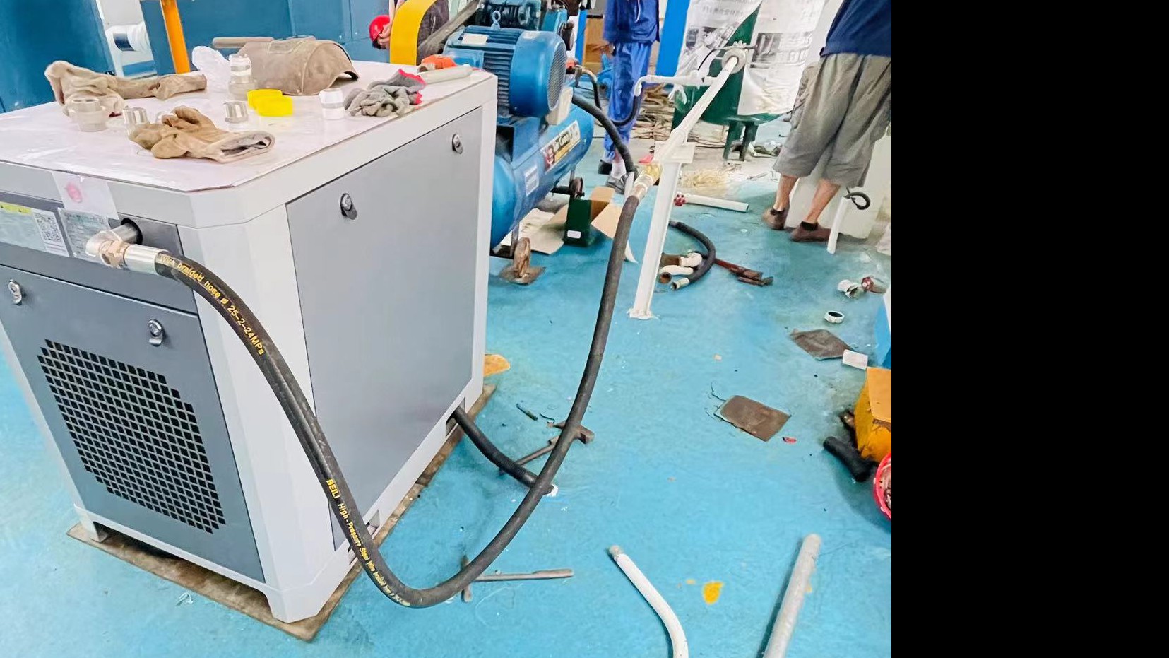 貴陽北控南部水廠5萬噸螺桿空壓機(jī)改造項(xiàng)目